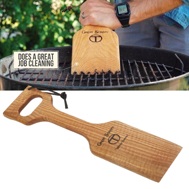 The Great Scrape Great Scrape - Shovel (20") - The Ultimate BBQ Cleaning Tool & Wood Grill Scraper - Image 2